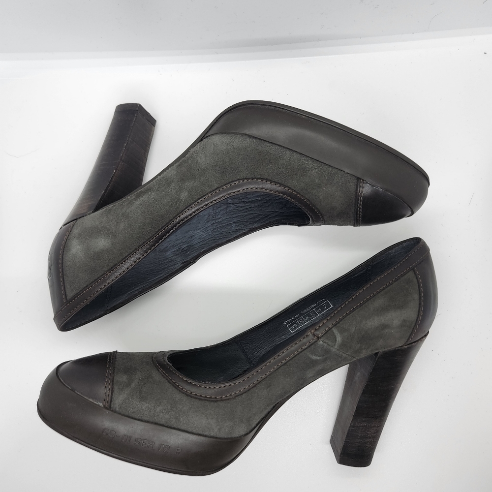 NWOT G-Star Mary Jane Suede Pumps 7